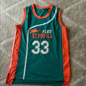 Flint Tropics Basketball Jersey Semi-Pro Movie